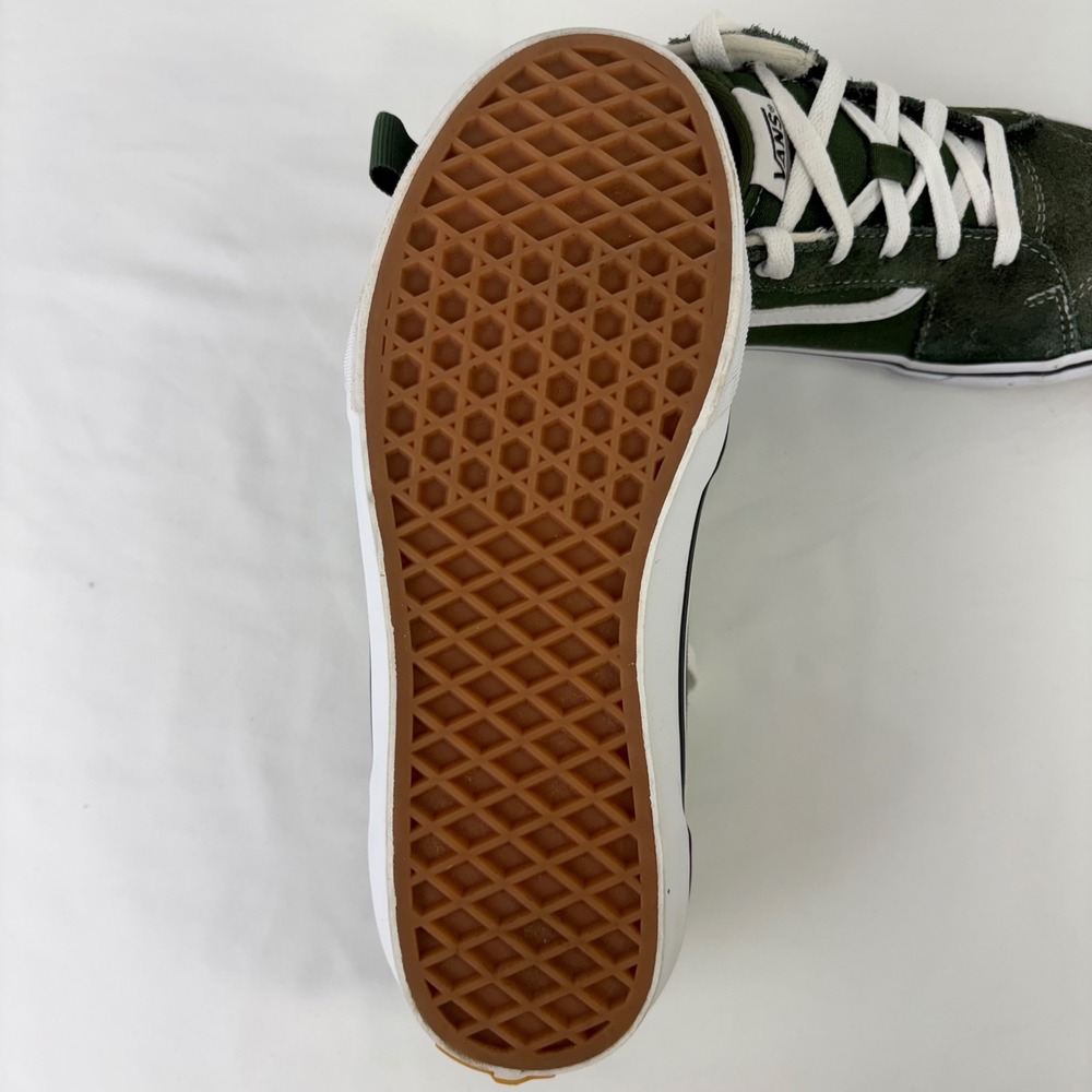 Vans Old Skool Filmore Green Suede‎ Lace Up Low Top Sneakers Shoes Size 6Y - Picture 8 of 10